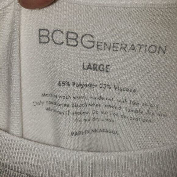 BCBGeneration Graphic Sleeveless Muscle Tank - Picture 5 of 7